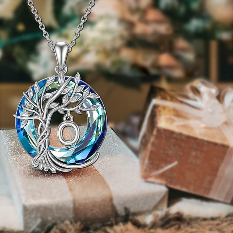 Avtoit | Tree of Life Crystal Pendant Necklace
