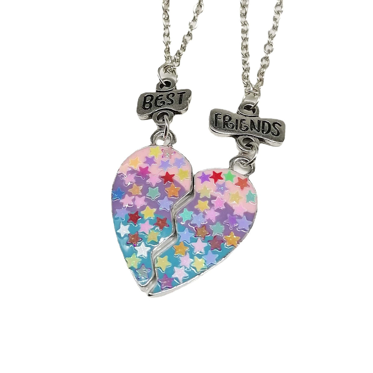 Avtoit | Heart Pendant Best Friends Forever Friendship Necklace