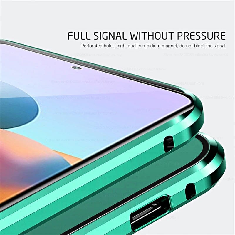Avtoit | Magnetic tempered glass double-sided phone case for Samsung