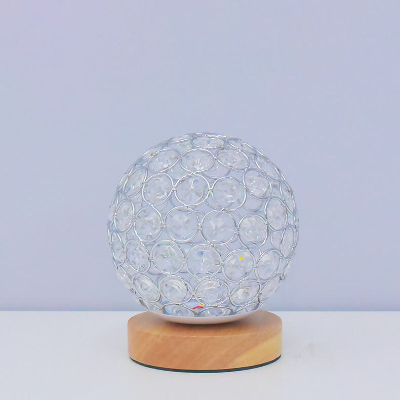 Avtoit | Modern Minimalist Round USB rechargeable LED table lamp