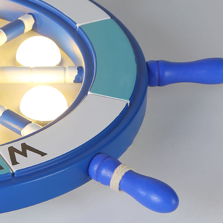 Avtoit | NautiGlow Children's Room LED Ceiling Lamp | Sailboat Design | Cartoon Style | Ambient Lighting