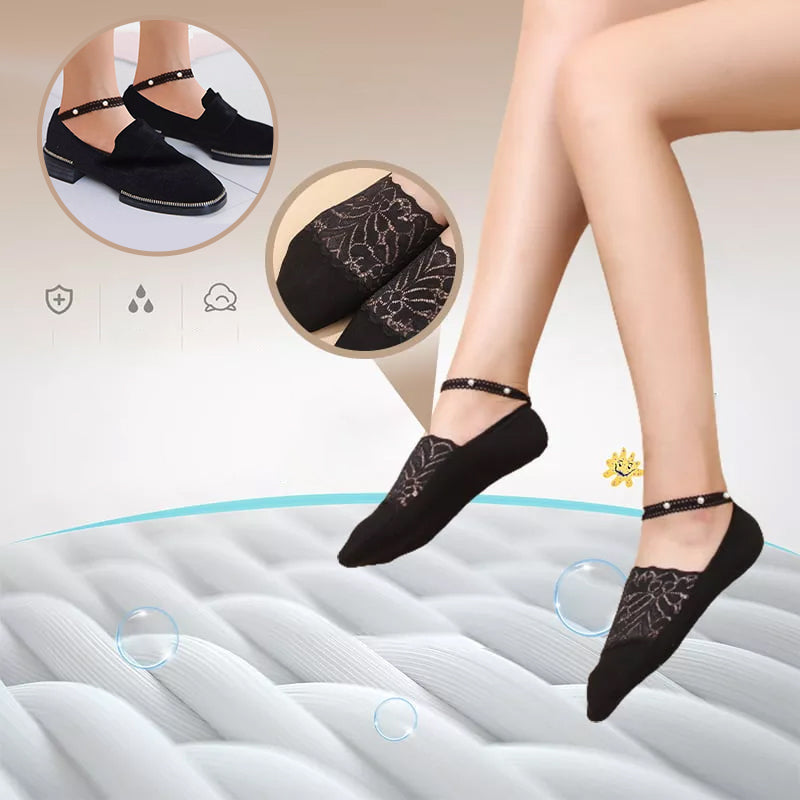 Avtoit | Pearl Lace Socks