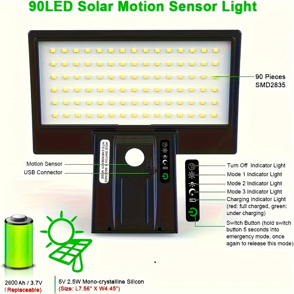 Avtoit | SmartSolar - Solar LED Outdoor lamp Spotlight Motion sensor - a lifetime of free light