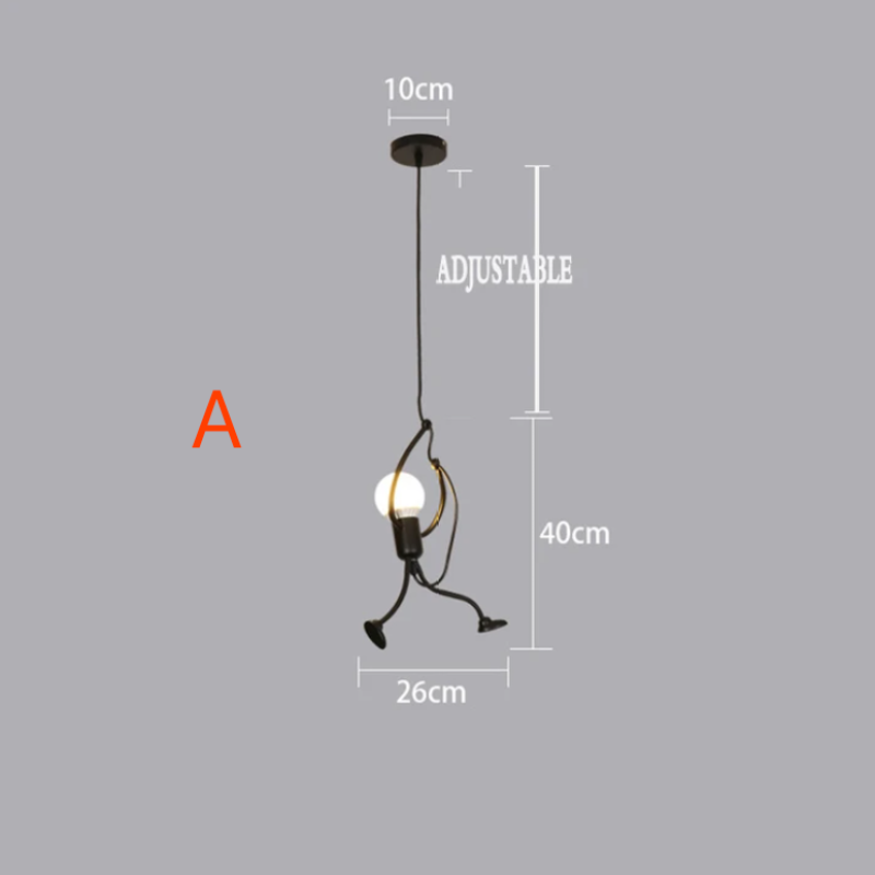 Avtoit | Retro Iron Man Pendant Light