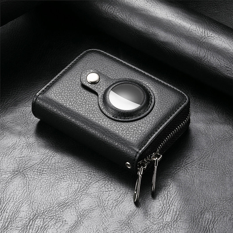 Avtoit | Intelligent AirTag-Zip RFID Leather Wallet