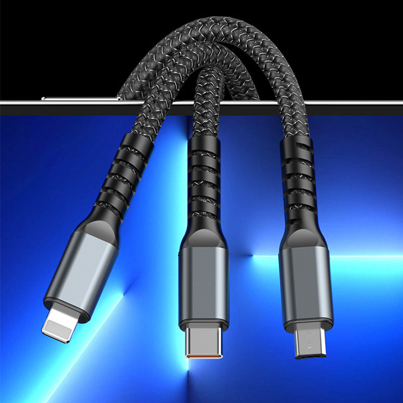 Avtoit | Super Fast Charging 3-in-1 Data Cable