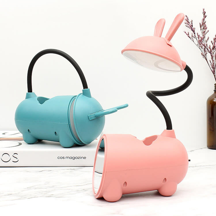 Avtoit | Cartoon Creative Rabbit LED Touch USB Pen Holder Desk Lamp