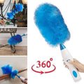 Avtoit | 360° rotating electric spin duster motorized dust cloth with 2 brushes