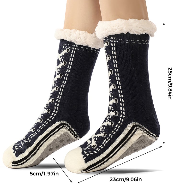 Avtoit | Ultra-thick Cashmere Slippers Socks S