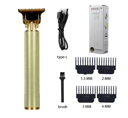 Cordless T-Blade Hair Trimmer with Close-Cut Function