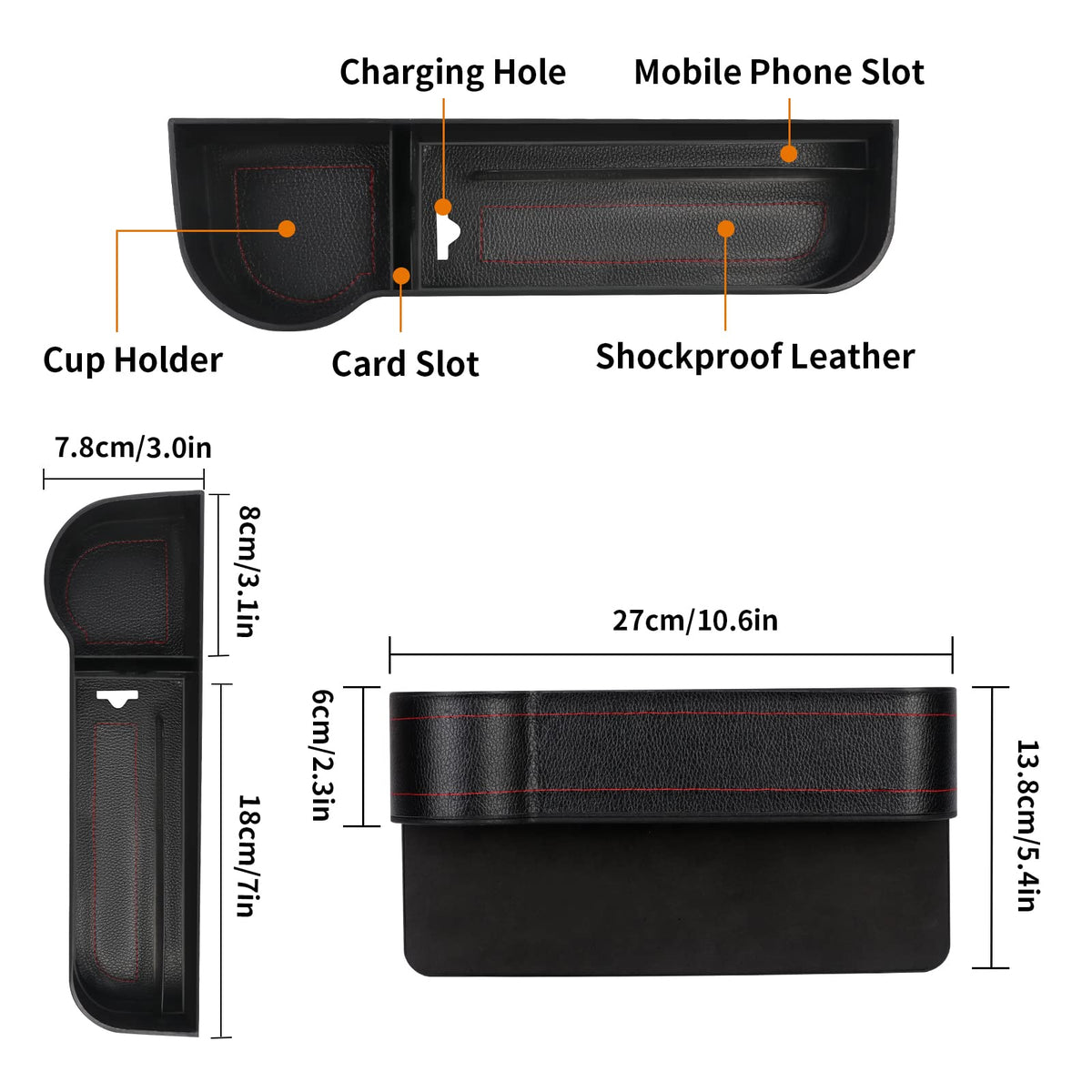 Avtoit | Multifunctional Car Seat Organizer