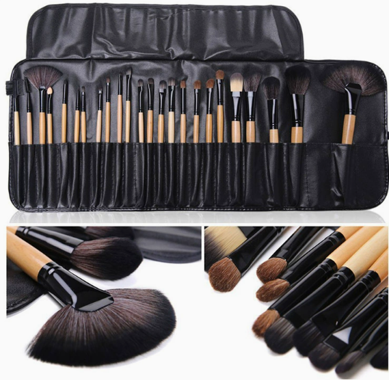 Avtoit | 24 Piece Makeup Brush Set with Bag – The Perfect Makeup Companion