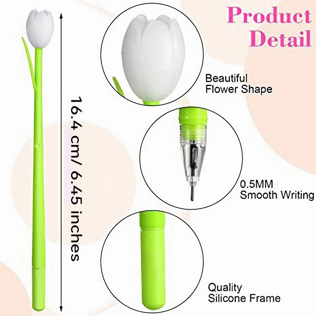Avtoit |  Color-changing tulip ballpoint pens(set of 6)