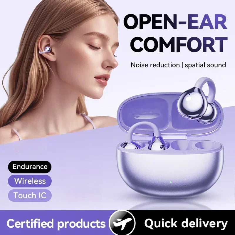 Avtoit | AI Translation Open Ear Clip Bluetooth Headphones