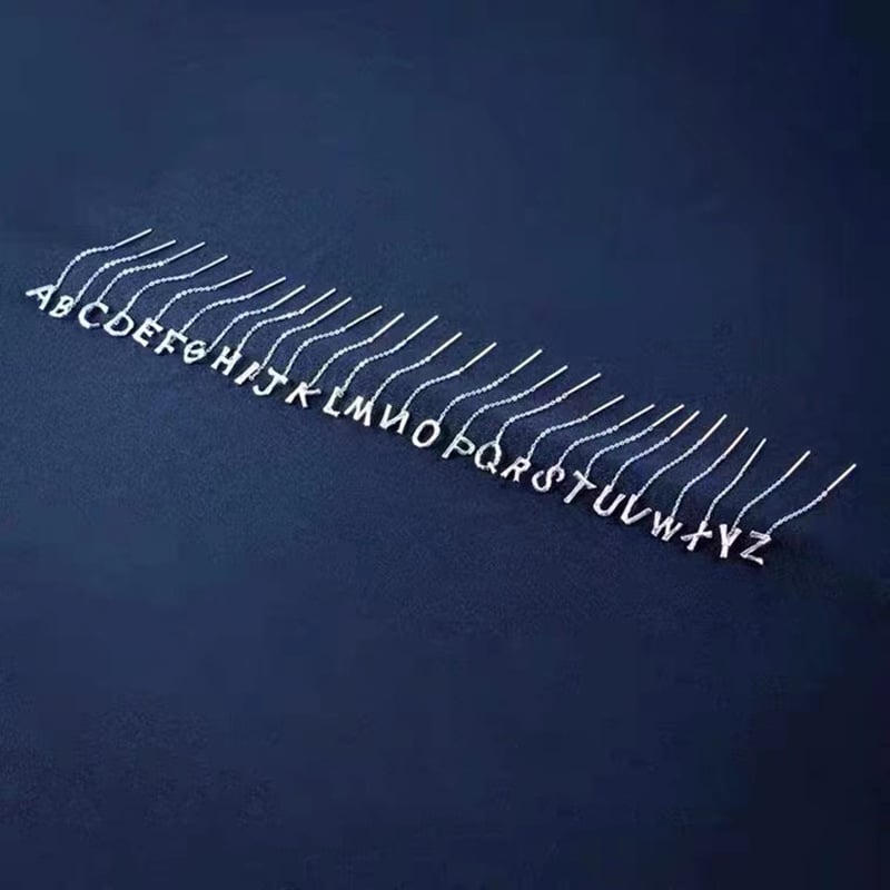 Avtoit | Shiny Alphabet Earrings