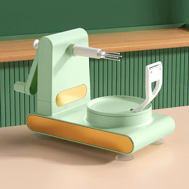 Avtoit | Simple vegetable and fruit peeler with hand crank – For effortless peeling