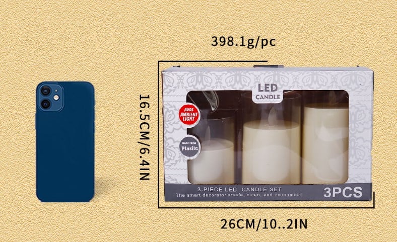 Avtoit | Real Flameless Candles LED Electronic Candle