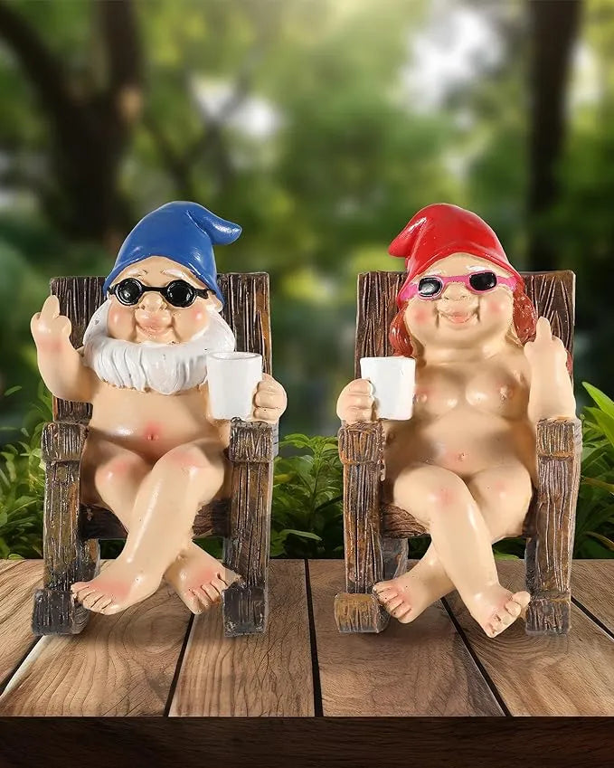 Avtoit | Cheeky Garden Gnome Funny Statue