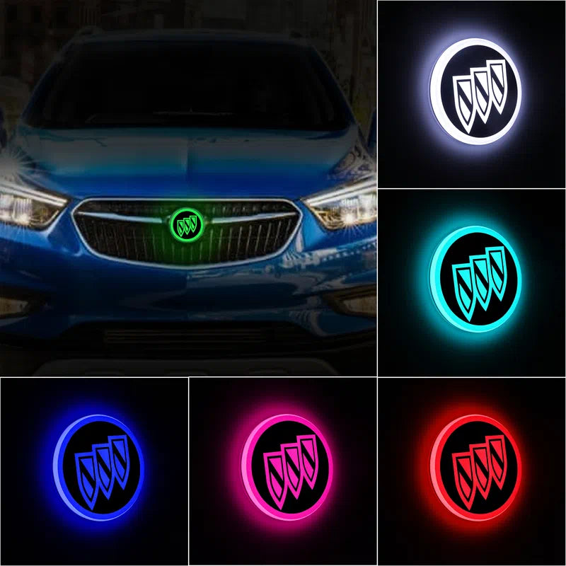 LED Car Emblem Auto Badge Light For Buick Enclave 2013-2017