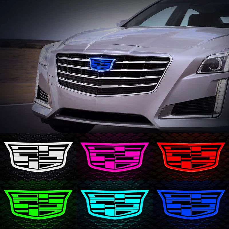 LED Cadillac Car Badge For CTS 2015-2019