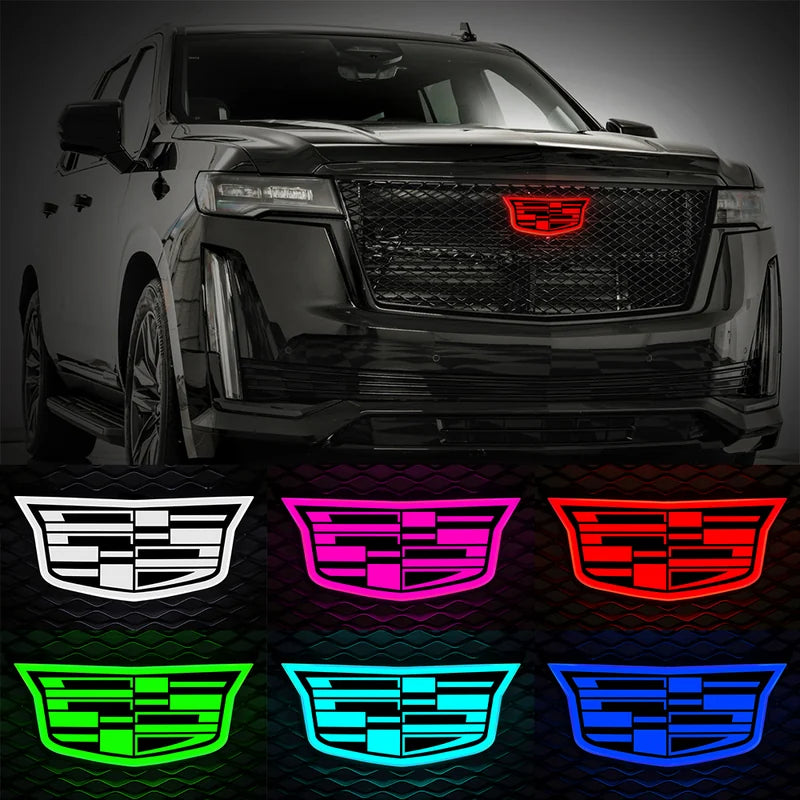 LED Cadillac Emblem For Escalade 2021-2025