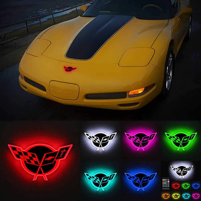 Corvette C5 LED Car Emblem
