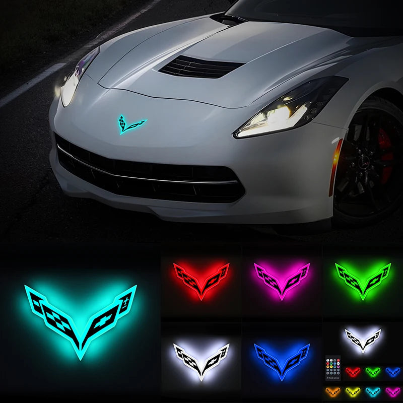 Corvette C7 Light Up Badge