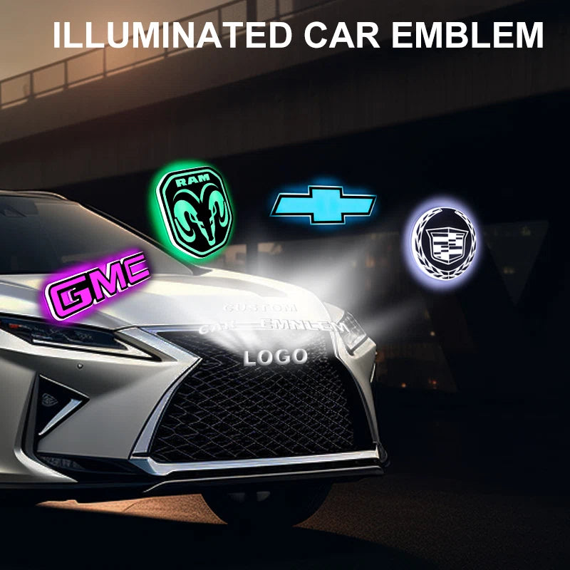 Custom LED Car Emblem Auto Badge Light