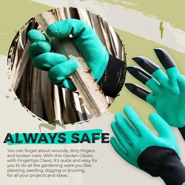 Avtoit | 1 Pair of Garden Gloves with Claws – Planting without Tools