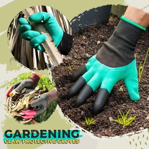 Avtoit | 1 Pair of Garden Gloves with Claws – Planting without Tools