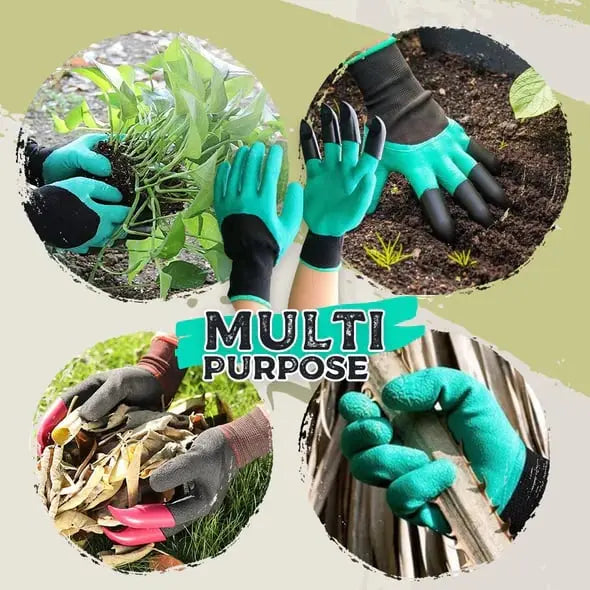 Avtoit | 1 Pair of Garden Gloves with Claws – Planting without Tools