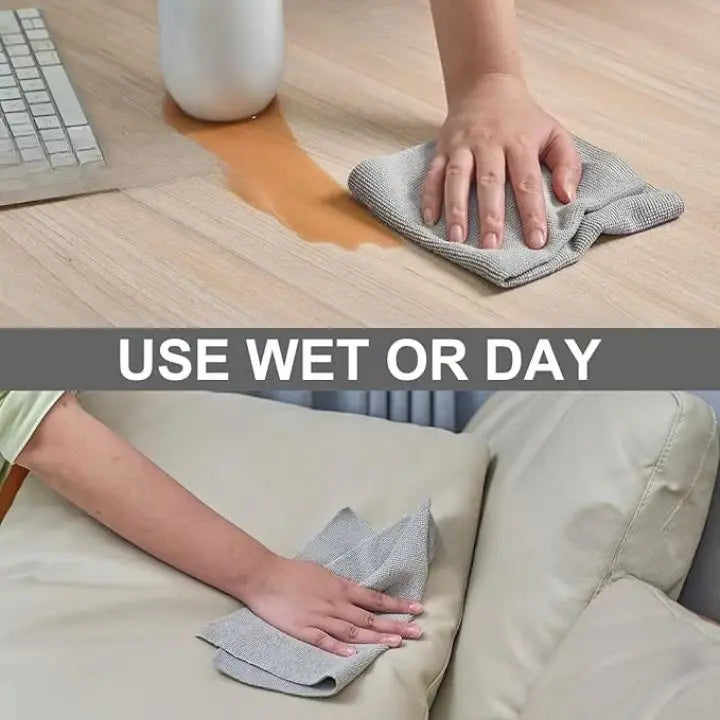 Avtoit | 1 Roller Reusable Microfiber Cloths (20 Sheets) – Absorbent & Eco-Friendly
