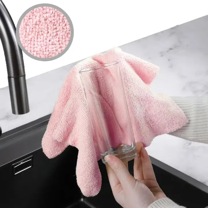 Avtoit | 1 Roller Reusable Microfiber Cloths (20 Sheets) – Absorbent & Eco-Friendly