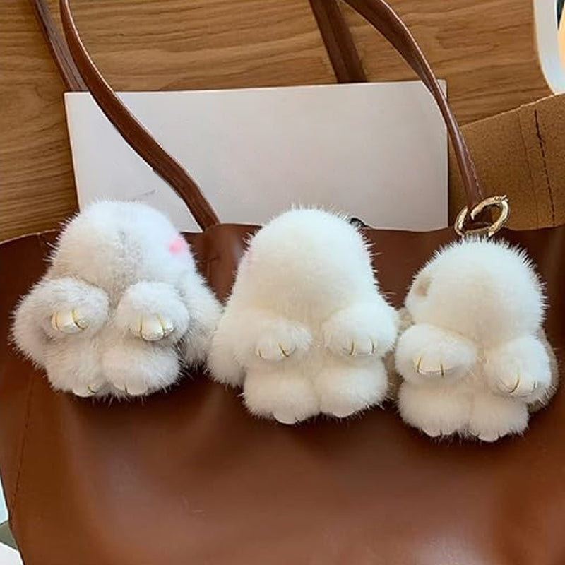 Avtoit | Handmade Soft Bunny PomPom Keychains (Boxed Edition)