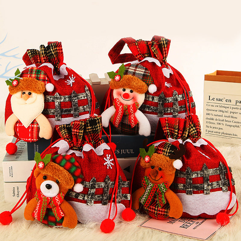 Avtoit | Christmas gift snowman doll bag