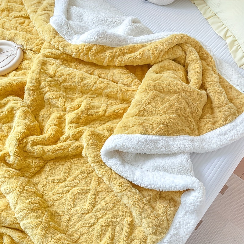 Avtoit | CozyNest - Reversible Fleece Blanket for Fall and Winter
