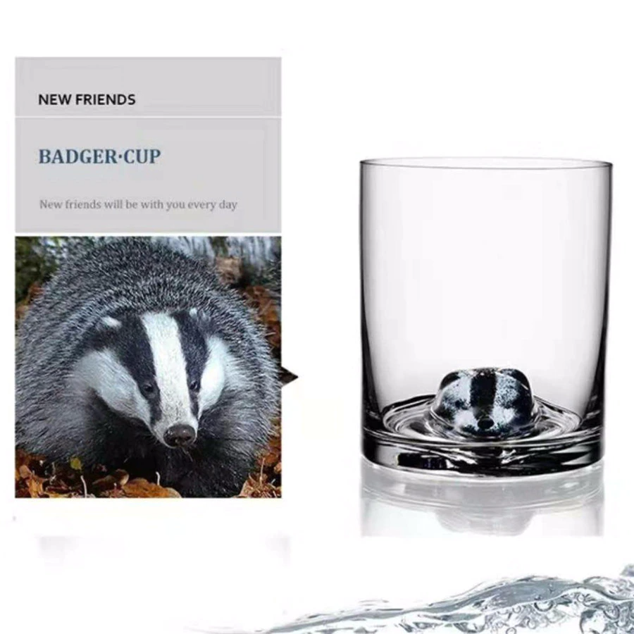 Avtoit | 3D Animal Ultra Clear Unique Wine Glass