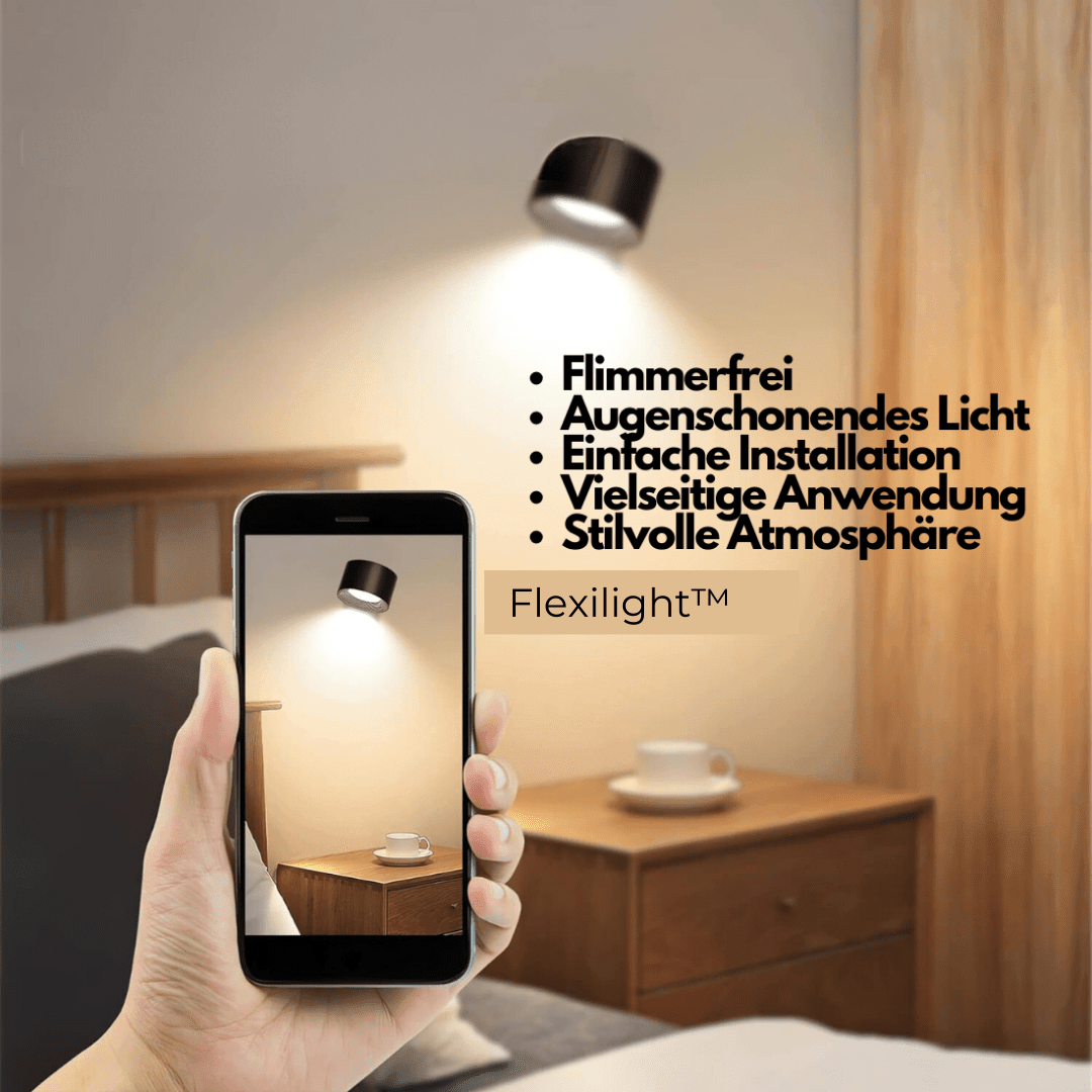 Avtoit | 360° wireless rechargeable wall light | Versatile LED lighting solution