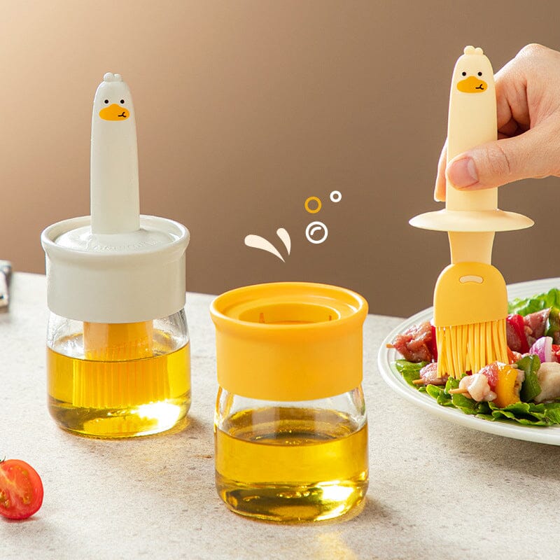 Avtoit | Oil dispenser with brush for BBQ