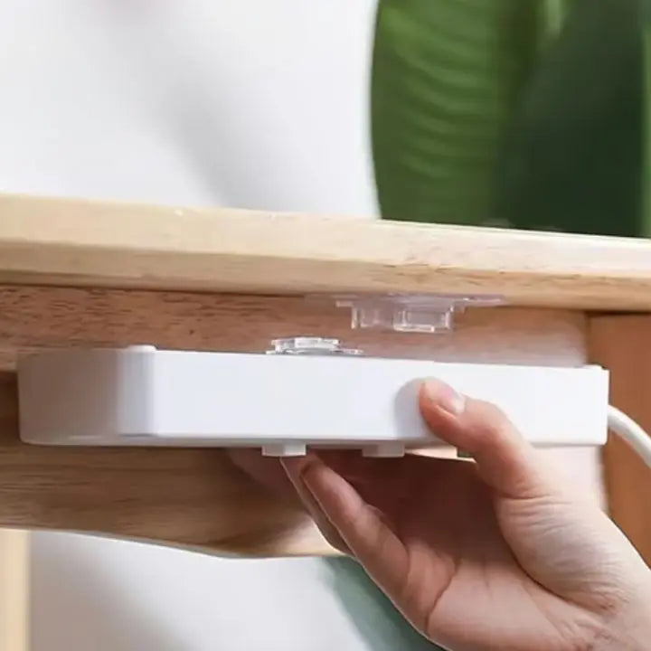 Avtoit | 10 Pair Transparent Wall Hooks – Strongly Adhesive & Versatile