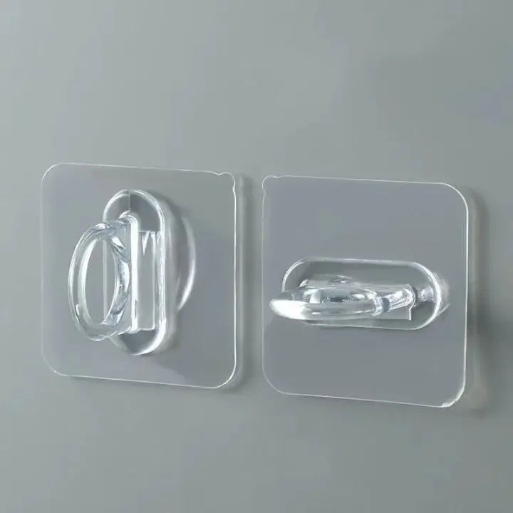 Avtoit | 10 pieces | Self-adhesive round wall hooks – versatile use