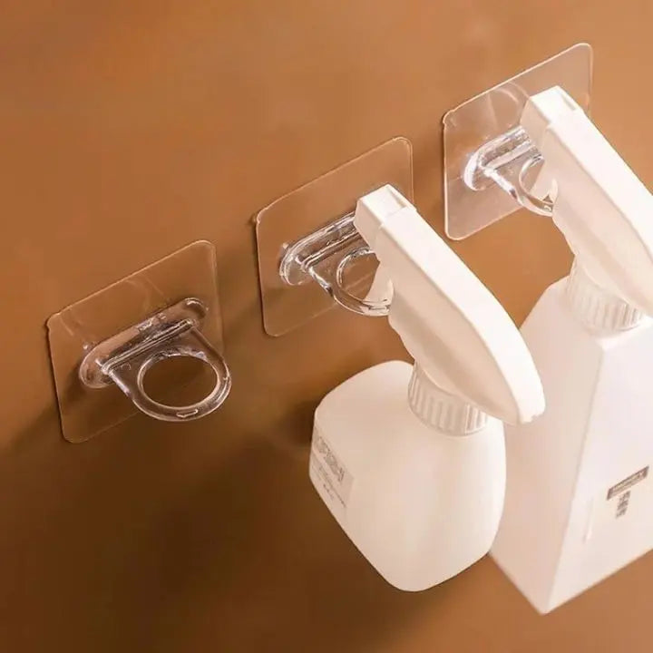 Avtoit | 10 pieces | Self-adhesive round wall hooks – versatile use