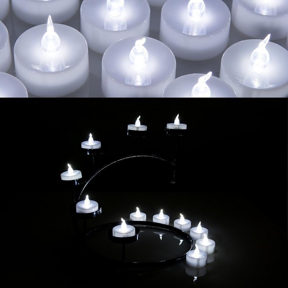 Avtoit | 100-Piece: White LED Candles Tea Light