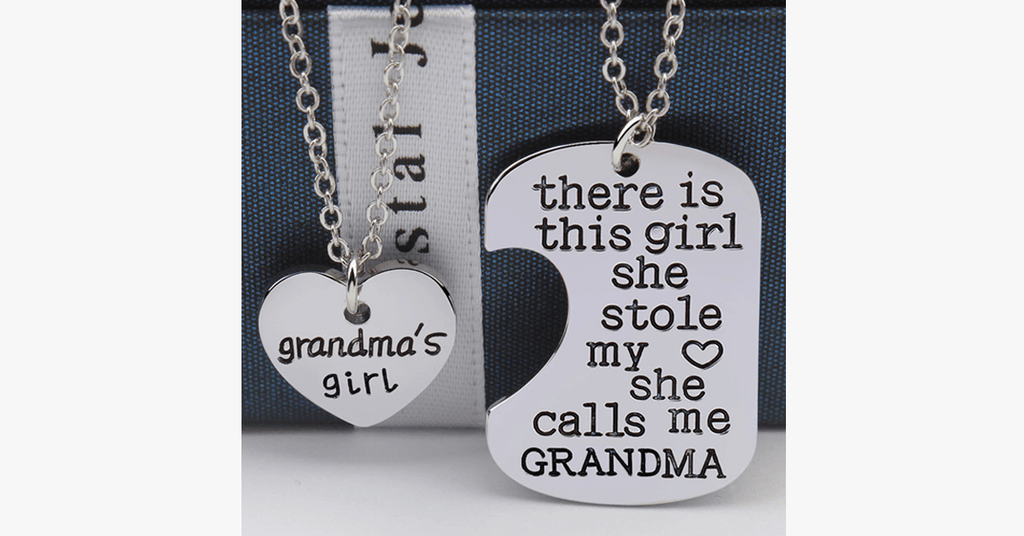 Avtoit | Grandma's Girl Necklace Set
