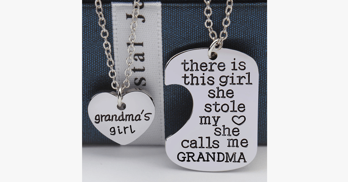 Avtoit | Grandma's Girl Necklace Set