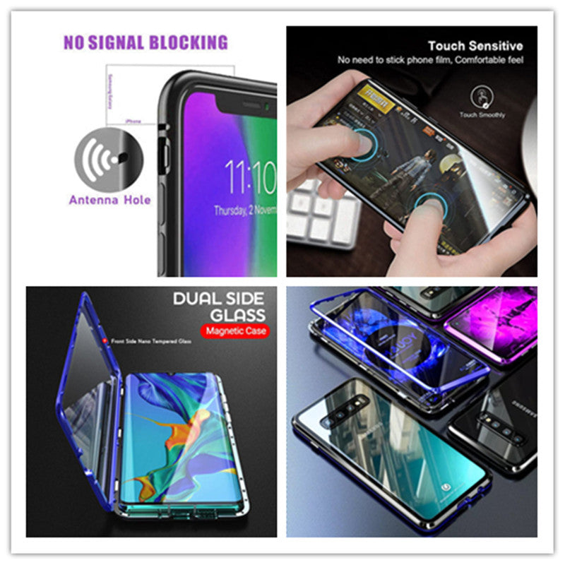 Avtoit | MAGNETIC DOUBLE-SIDED GLASS PHONE CASE