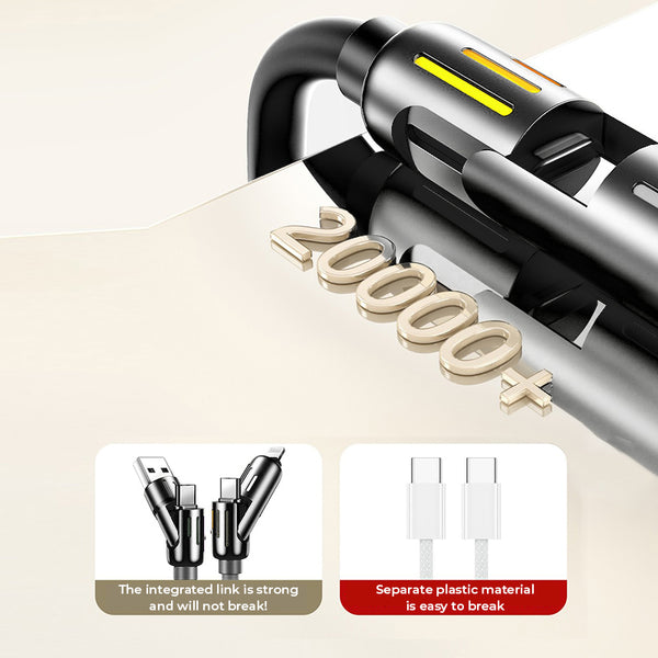 Avtoit | 240W 4-in-1 USB C Cable