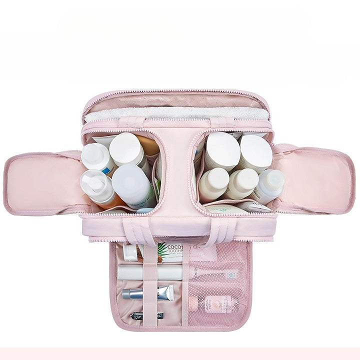 Avtoit | Large wide-open travel makeup bag