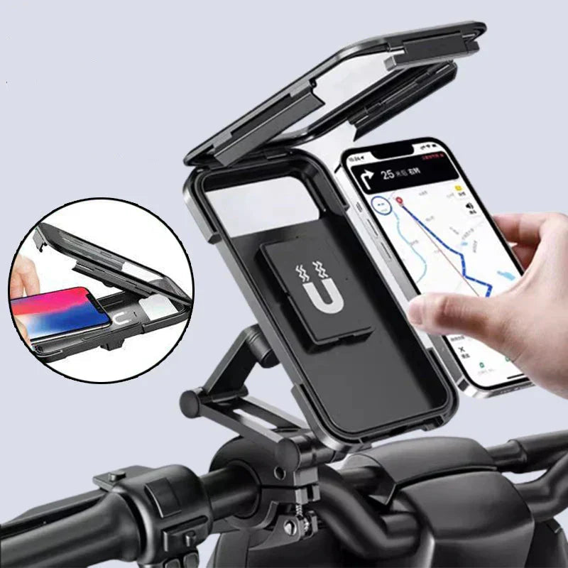 Avtoit | 15W Power Bank Waterproof Bike Handlebar Phone Mount