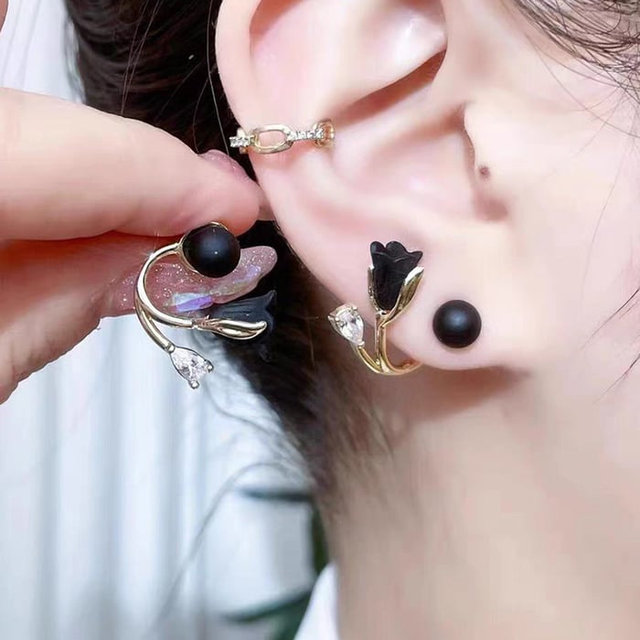 Avtoit | Tulip Flowers Versatile Earrings